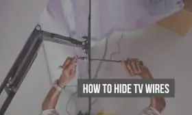 Should you Place your TV on a Stand or Mount it on the Wall? How to mount tv on wall without wires showing