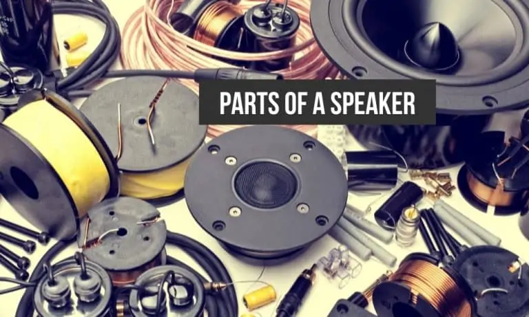 What are the different parts of a speaker