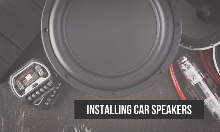 How to install car speakers? How to install car speakers?