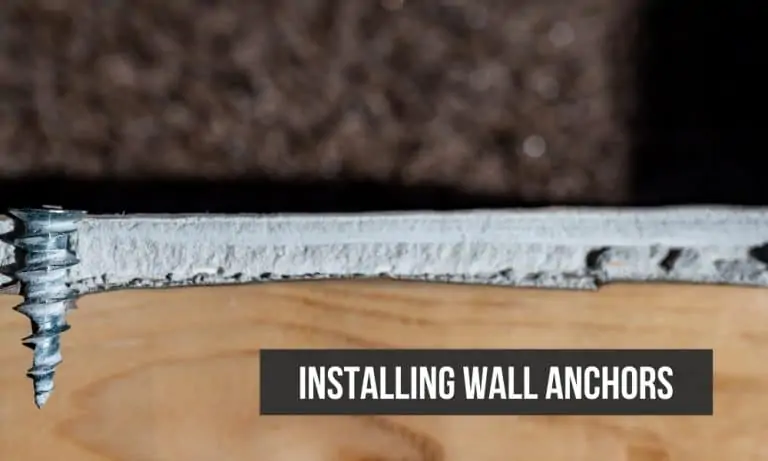 How to install wall anchors in wood and concrete?