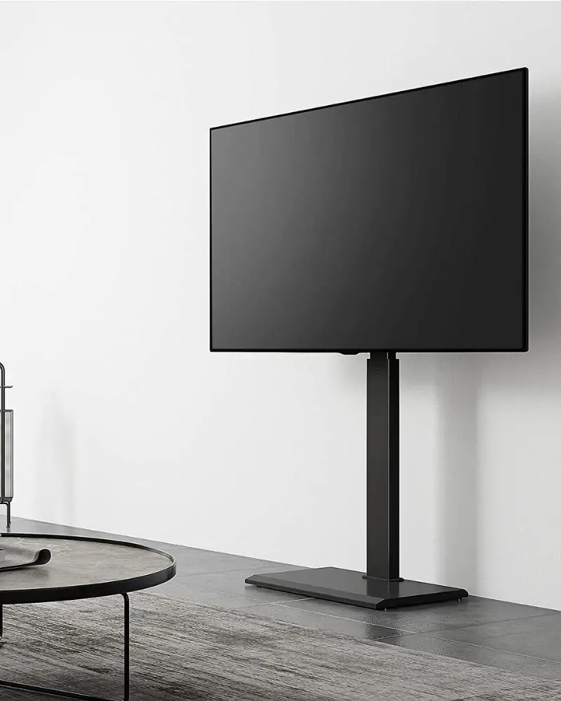 The strongest height adjustable TV floor stand