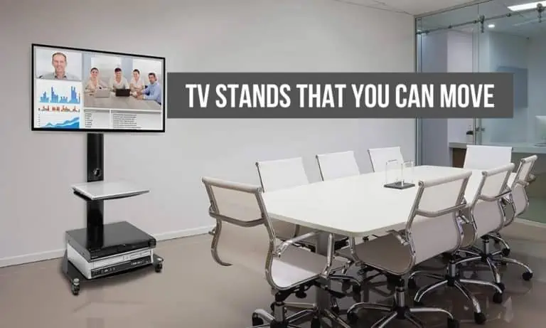 Most stable rolling mobile TV stands | For schools, training & meetings Mobile TV stands featured image