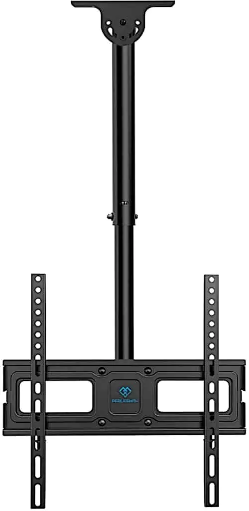 Perlesmith PSCM2 26 to 55 inches, 99 lbs ceiling pole TV mount