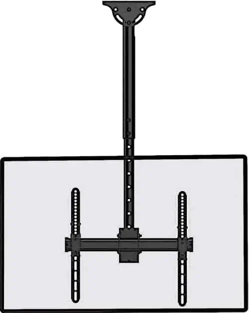 Promounts UC-PRO210 24 to 55 inches, 110 lbs ceiling pole TV mount