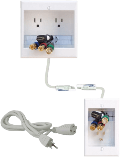 Powerbridge Two-CK Dual Outlet Inwall Cabling Kit