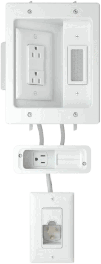 Sanus &lrm;WSIWPSB1-W1 Ultimate in-wall cable management Kit