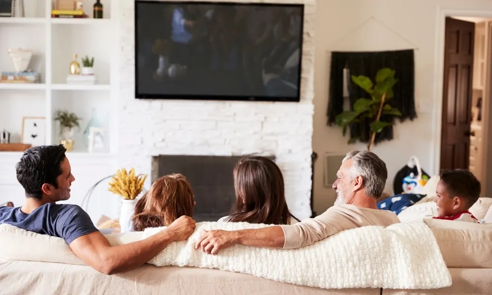 Watching TV without cable mess