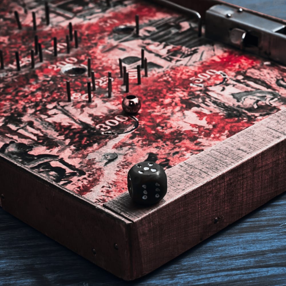 A vitnage board game