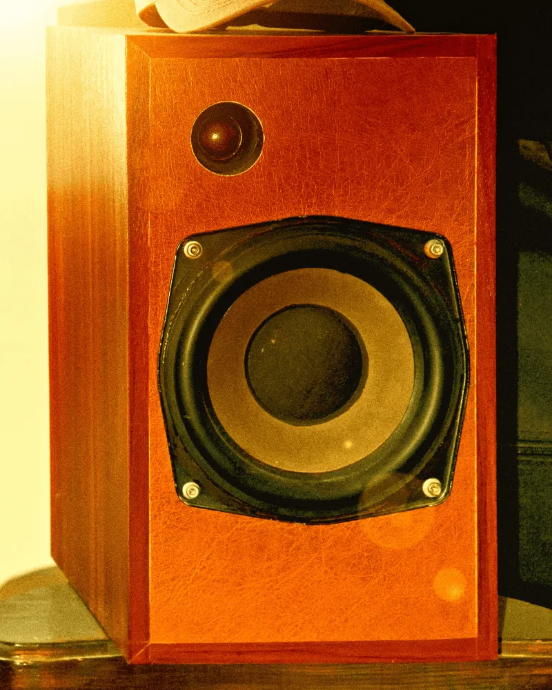 A power speaker with own amplifier