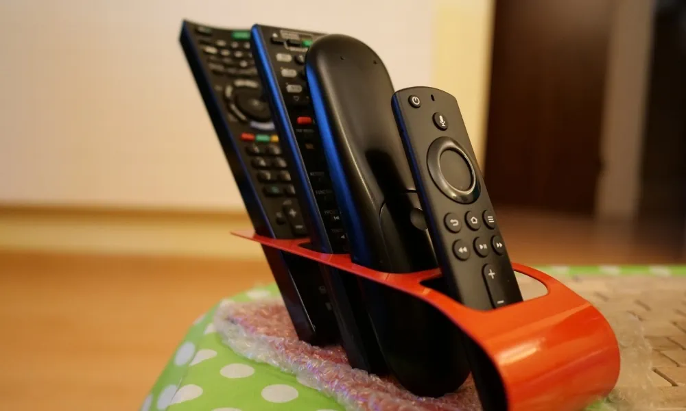 A remote control holder