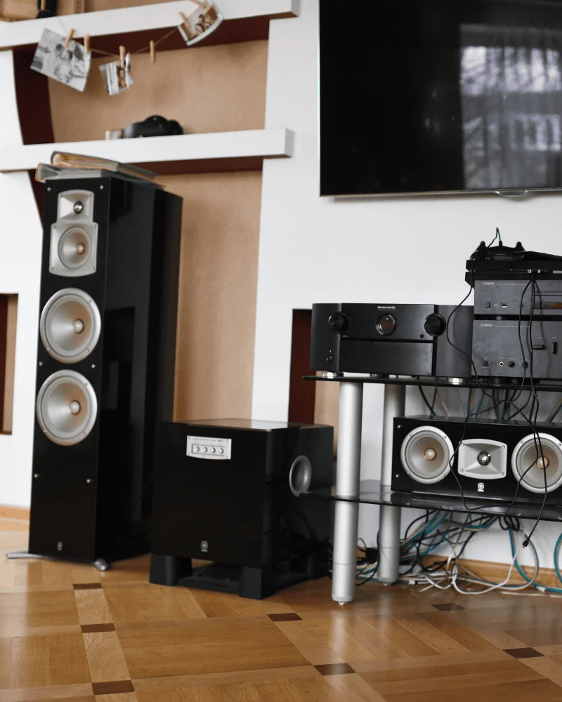 Home speaker system for TV