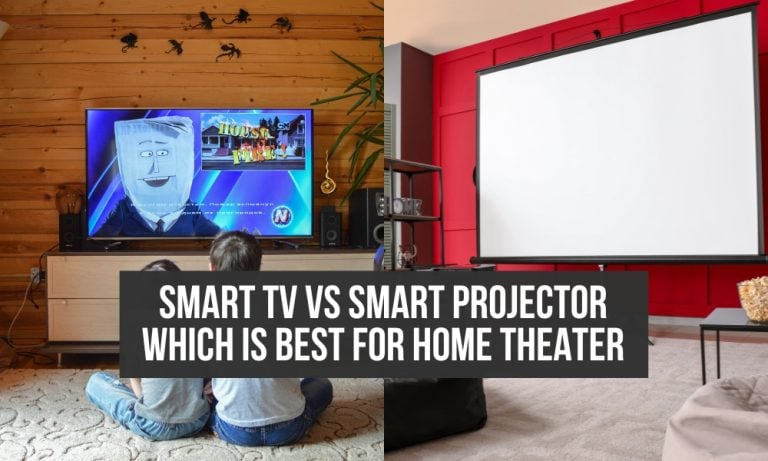 Smart TVs vs smart projectors