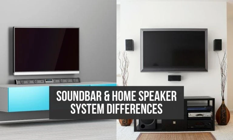 Soundbar vs home theater speakers