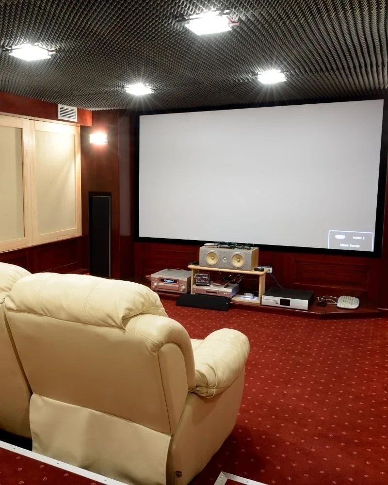 Upgraded home entertainment system