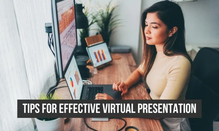 Succesful virtual presentation tips