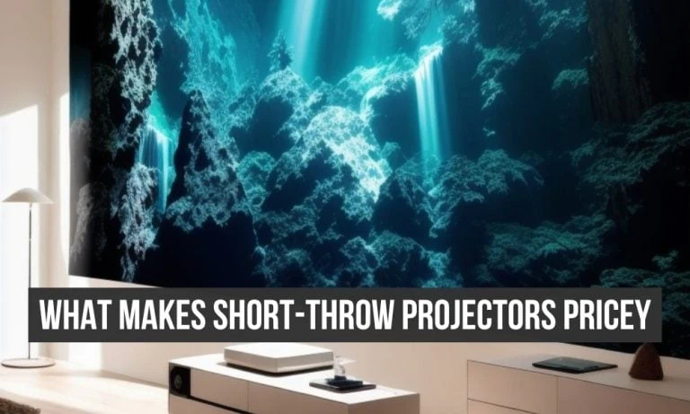 Why are short-throw projectors expensive